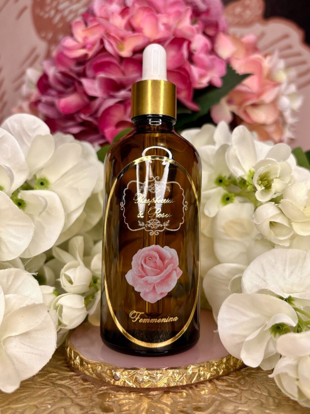 NEW Femmenina Raspberries & Roses Dry Body Oil 100 ml
